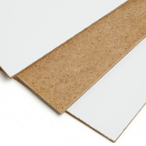 White faced Hardboard