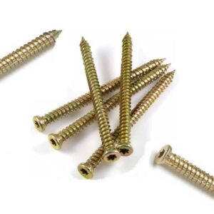 Concrete Screws - TX - Flat Countersunk - Yellow