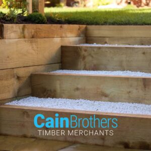 Treated Railway sleepers 95mm x 195mm