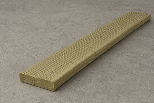 4.8m Treated (28x144) Decking Board 1 Treated Decking Board